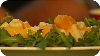 Mango Chilli Squid Salad