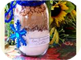Pecan Buttersctotch Chip Cookies in a Jar Mix
