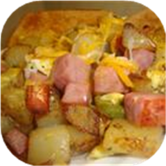 Ham N Egg Skillet