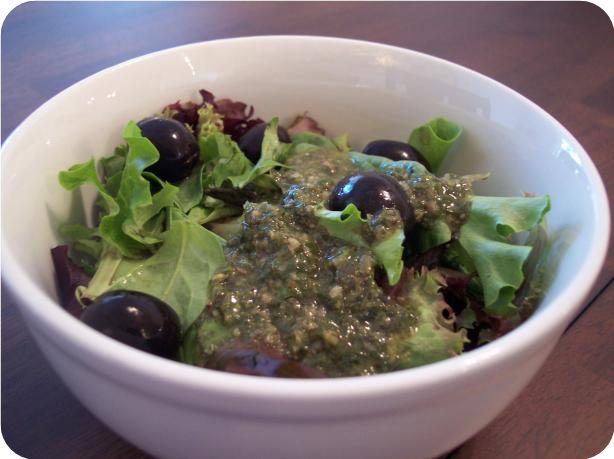 Basil Vinaigrette Dressing