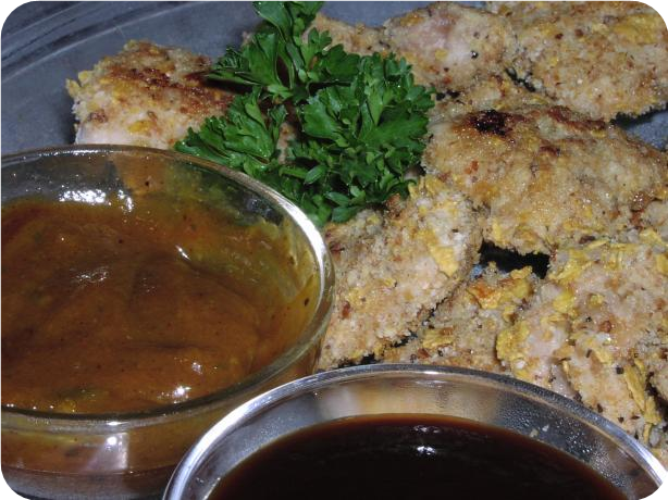 Crunchy Oven Baked Chicken Toes