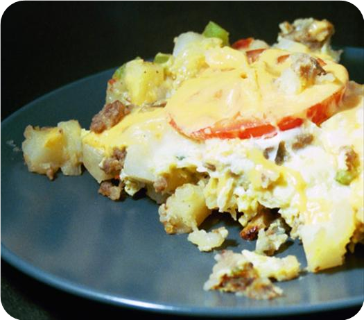 Breakfast Pizza Skillet