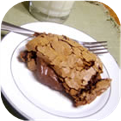 Bittersweet Chocolate Mousse Brownies
