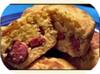 Corn Dog Muffins