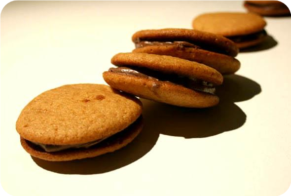 Mini Milk Chocolate Sandwich Cookies