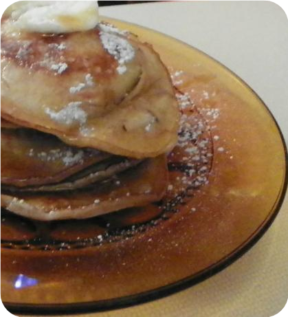 Apple Walnut Pancakes