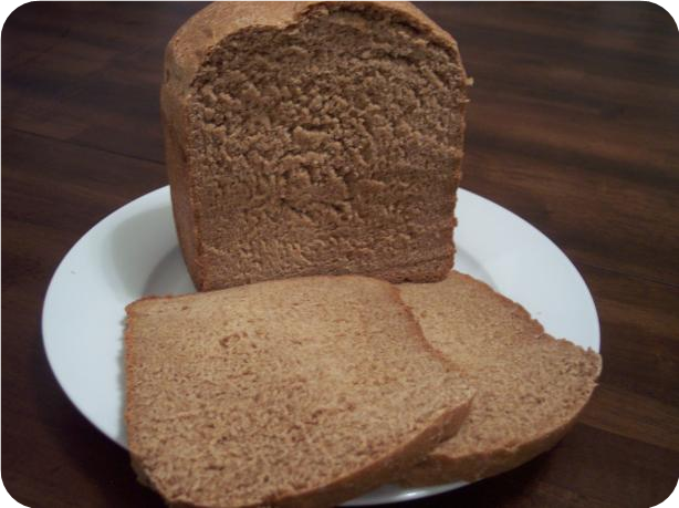 100% Whole Wheat Bread (Bread Machine)