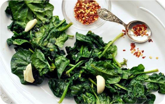 Sauteed Spinach with Garlic