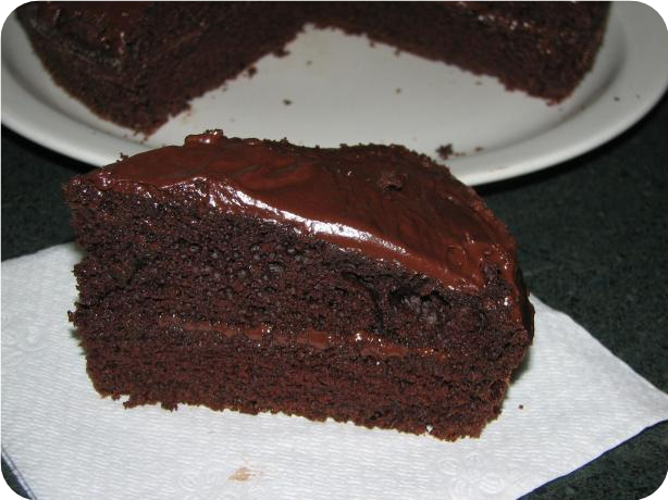 Chocolate Cake With Icing