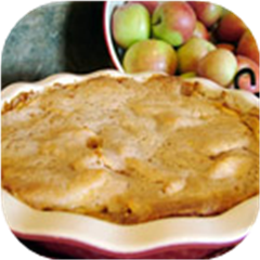 Easy Swedish Apple Pie