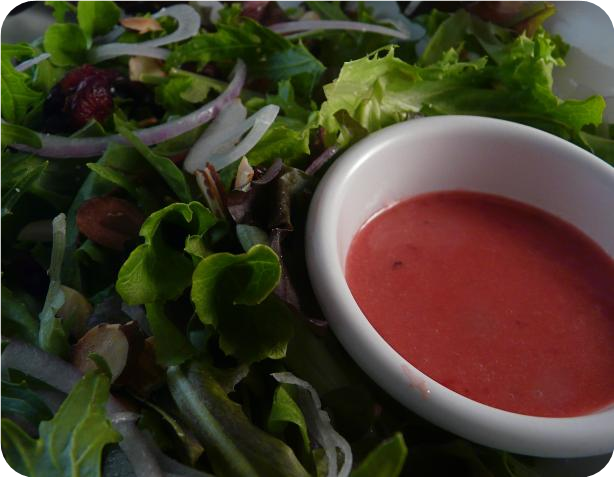Green Salad With Cranberry Vinaigrette