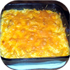 Three Cheese Noodle Bake