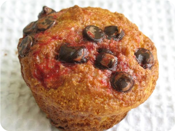 Strawberry Chocolate Chip Muffins