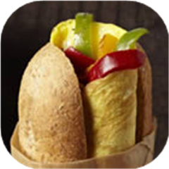 Omelet-in-a-Bun