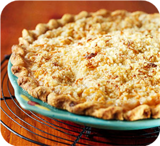 Cheesy apple pie 