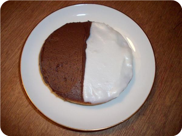 Half Moon Cookie Frosting