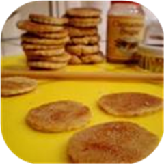 Cut-Out Cookies Made with Oat Flour