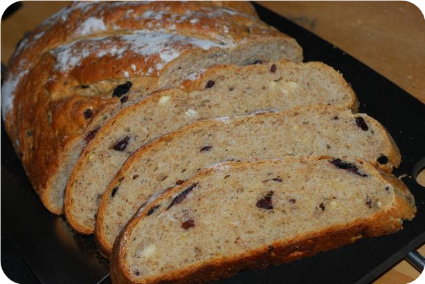 Mediterranean Black Olive Bread