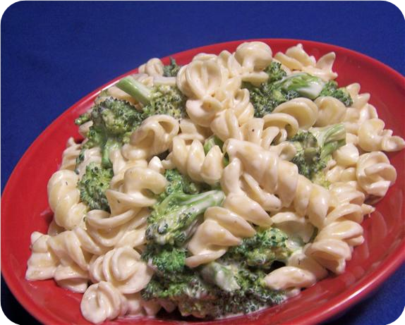 Broccoli and Rotini Pasta