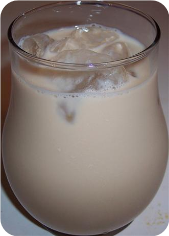Brown Cow ( Kahlua and Cream)