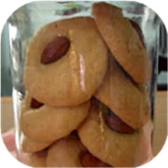 Chinese Restaurant Almond Cookies