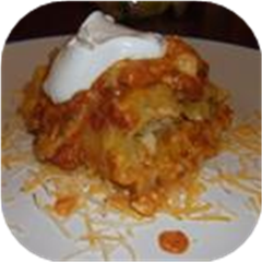 Mexican Lasagna Rollups