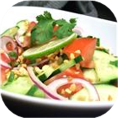 Thai Cucumber Tomato Salad
