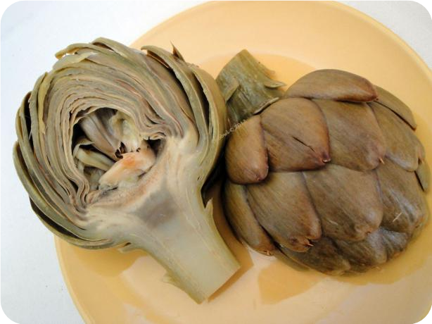 Easy Braised Artichokes