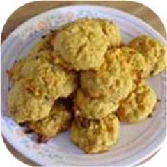 Healthy Honey Carrot Cookies
