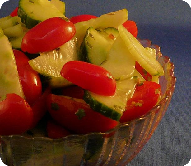 Cucumber and Tomato Salad