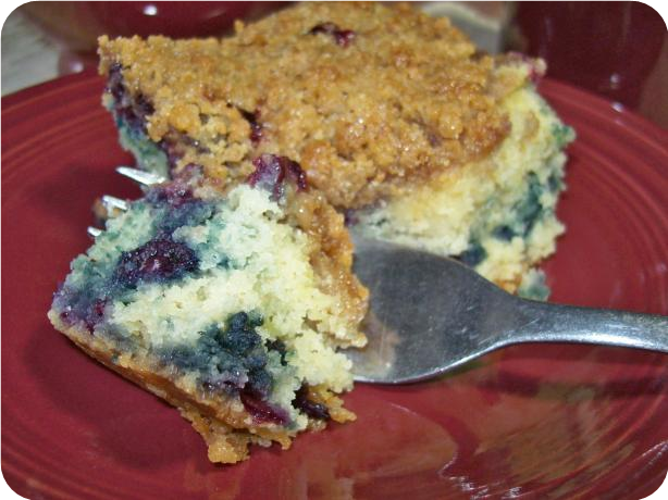 Blueberry Crumb Buckle