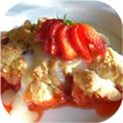 Strawberry Cobbler  I