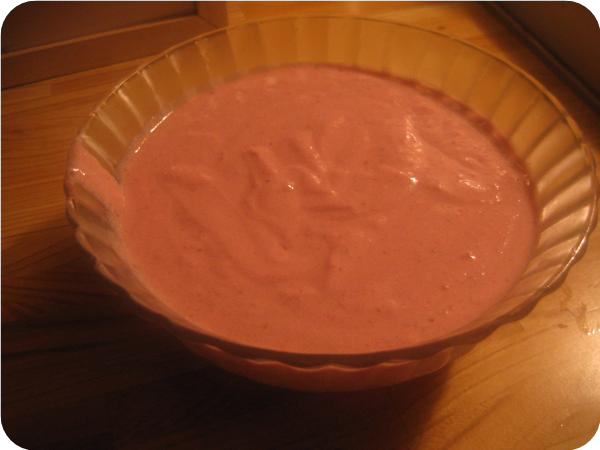 Strawberry-Banana Tofu Pudding (Zwt II - Asia)