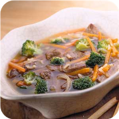 Teriyaki Beef Soup