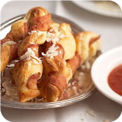 Bacon-Wrapped Breadsticks 