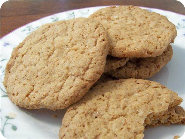 Rolled Oatmeal Cookies