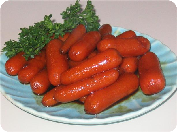 Candied Carrots With Molasses Sauce