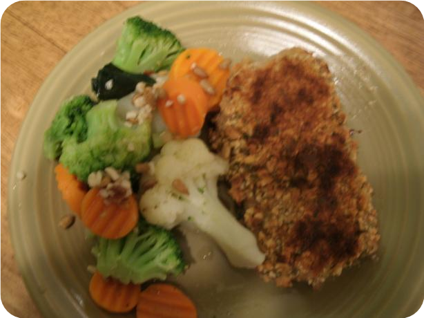 Vegetable Medley With Toastedsesame Seeds