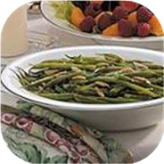 Thyme Green Beans with Almonds