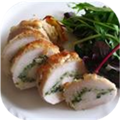Pesto Cheesy Chicken Rolls