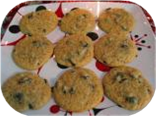 Raw Sugar Raisin Cookies