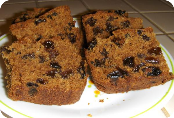 Boiled Raisin Cake