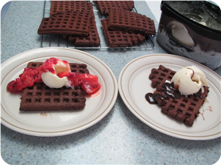 Brownie Waffles