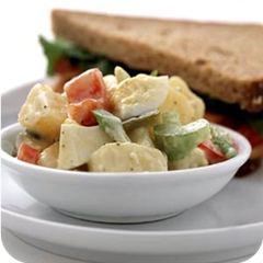 Calorie-Trimmed Potato Salad