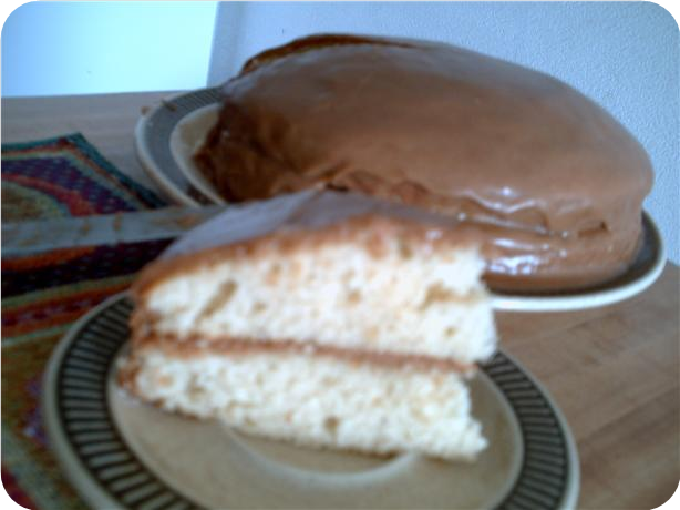 Delicious Caramel Layer Cake