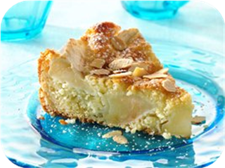 Danish Apple-Almond Cake