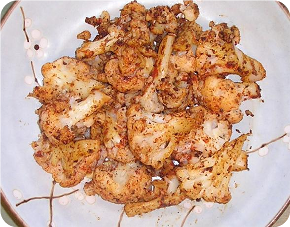 Cauliflower With Paprika