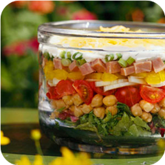 The new layered salad 