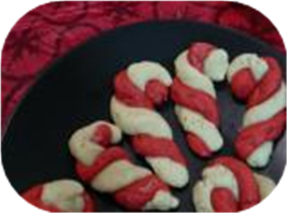 Candy Cane Cookies - Sandra Lee
