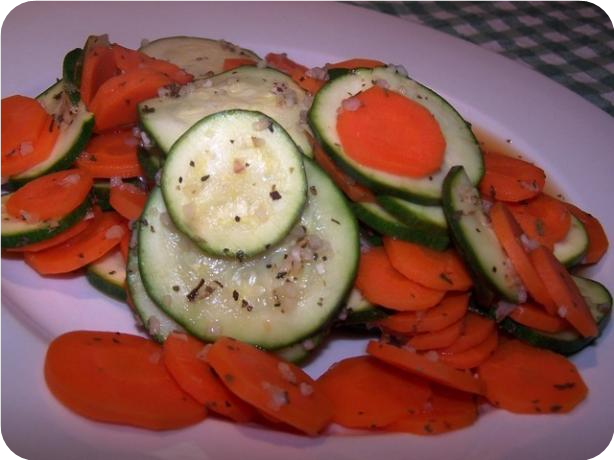 Herbed Carrot and Zucchini
